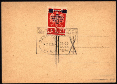 Zakopane 1947 [KO47 xxx] XXII  Mistrzostwa Narciarskier